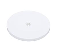 PATIKIL 6 Pulgadas Pesado Giratorio Soporte con Acero Bolas Rodamientos, 1uds 360° Rotación Tocadiscos Giratoria Tabla Base para Grande Pantalla TV Computadoras Monitores, Blanco