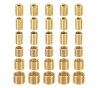 PATIKIL 6 Tuerca de Reducción de Rosca de Tamaño Insertar, 30 Piezas Adaptador de Rosca Fina de Macho A Hembra para Reparación de Tuberías de Lámpara Colgante