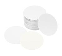 PATIKIL 60mm/2,34" Aluminio Lámina Tapa Revestimiento, 75uds Resistente Manipulación Inducción Calor Sellador Sellado Revestimientos para PE/HDPE Plástico Botella Tarro Tapa