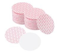 PATIKIL 67mm/2.61 Pulgadas Forro de Tapa de Espuma 300 Unidades de Sello Sensible a la Presión Resistente a la Espuma de PS para Tapas de Botellas Blanco Rojo