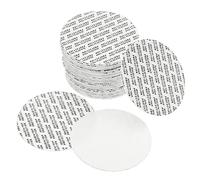 PATIKIL 67mm/2,64" Espuma Tapa Revestimiento, 50 Paquetes PS Espuma Resistente Manipulación Presión Sensible Sello para Botella Tapa Revestimientos Sellos