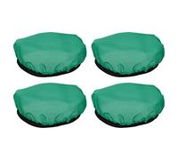 PATIKIL 7" 18cm Suave Difusor Lámpara Cubierta, 4 Paquetes Tela Difusor Estroboscópico Reflector Lámpara Calcetín para Flash Luz Belleza Plato Fotografía Estudio, Verde