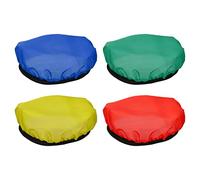 PATIKIL 7" 18cm Suave Difusor Lámpara Cubierta, 4 Paquetes Tela Difusor Estroboscópico Reflector Lámpara Calcetín para Flash Luz Belleza Plato Fotografía Estudio, Multicolor