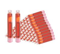 PATIKIL 72 Piezas Recambios De Tinta Para Pluma Estilográfica Diámetro De Orificio De 3.4mm Cartuchos De Tinta Rosa Claro Recambios Internacionales Para Escritura De Negocios