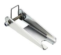 PATIKIL 77mm Gancho Seguridad Cierre Kit, Metal Remolque Receptor Enganche Reemplazo para Horquilla Gancho Remolque, Plateado
