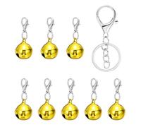 PATIKIL 8 PCS Campana Para Perro, Mini Campana Para Gato Pequeñas Campanas Para Mascotas Llavero Campanas Lindas A Granel Metal Sonido Fuerte Para Collar De Perro Diy Manualidades