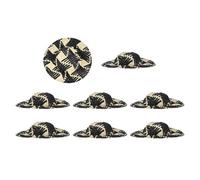 PATIKIL 8 Pezzi MiniDi Paglia 2.6 x 0.6 PolliciPer Bambole Decorazioni MiniatureIntrecciati Per DIY Decorazione Casa Delle Bambole Accessori Per Capelli