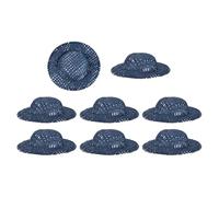 PATIKIL 8 Pezzi MiniDi Paglia 2 X 0.5 PolliciPer Bambole Artigianali Miniature DecorazioniIntrecciati Per DIY Decorazione Casa Delle Bambole Accessori Per