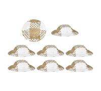PATIKIL 8 Pezzi MiniDi Paglia, 2 X 0.5 PolliciPer Bambole Decorazioni MiniatureIntrecciati Per DIY Decorazione Casa Delle Bambole Accessori Per Capelli