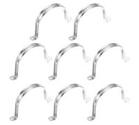 PATIKIL 8 Pzas Abrazaderas Rígidas para Tubería 100mm Abrazadera (3-8/9")