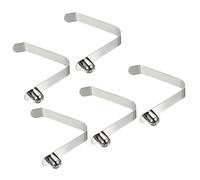 PATIKIL 9,5x9mm Kayak Remo Broches, 5 Paquetes Palo Pulsador Botón Resorte Clips Acero Sólido Botón Bloqueo Tubo Único Pasadores para Camping Toldo Carpa Poste