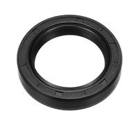 PATIKIL Aceite Sello Nitrilo Caucho Cubierta Doble Labio 25x35x7mm Negro | Resorte Cargado TC Aceite Eje Sello para Rodamiento Eje