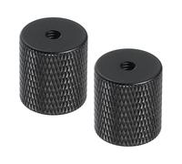 PATIKIL Adaptador Tornillo Trípode 1/4" Hembra A M4 Macho, 2Pz Conectores Tuerca Trípode Tornillo Montura Cámara Convertidor Doble Cabeza para Soporte Micrófono Accesorios Brazos, 18 Mm