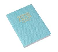 PATIKIL Agenda Diaria 2026, 4.2 x 3.1" 64 hojas no fechadas, lista de tareas diaria/semanal/mensual, cuaderno de bolsillo/hogar/estudio/bodas/Azul