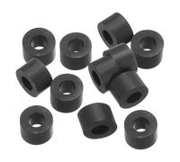 PATIKIL Arandela Plana de Goma M8, Paquete de 80 Unidades 8mm ID 16mm OD 10mm de Grosor Junta Espaciadora de Sellado para Grifo Tubo de Agua Manguera Sujetador Perno, Negro