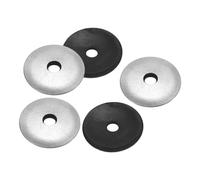 PATIKIL Arandelas de Sellado EPDM Galvanizadas de 5.5x25 mm 50 Piezas Respaldo de Goma de Neopreno para Tornillos En Maquinaria Industrial Techos de Barcos (#12)