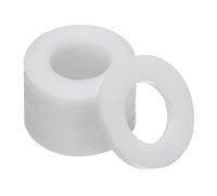 PATIKIL Arandelas Planas, 100 Piezas 18mm OD 10mm ID 2mm de Espesor Arandelas de Sellado de PTFE Junta de Brida Junta de Sellado Para Grifo Tubo Manguera de Agua