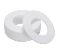 PATIKIL Arandelas Planas, 15 Piezas 88mm OD 45mm ID 3mm de Espesor DN40 Arandelas de Sellado de PTFE Junta de Brida Junta de Sellado Para Grifo Tubo Manguera de Agua