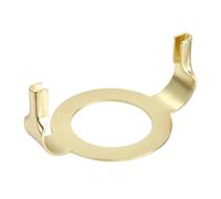 PATIKIL Base de Silla de Arpa E26 1-7/16" (36mm) Acero Oro | Adaptador de Collar UNO Antideslizante, Reemplazo, Accesorios de Pantalla de Lámpara, para Enchufe de Luz Roscado