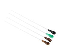 PATIKIL Bastón de Director de Música de 38cm/15 Pulgadas, 4 Unidades, Mango de Resina para Líderes de Canto, Directores de Música, Verde, Amarillo, Rojo, Negro