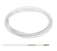 PATIKIL Cable de Alta Temperatura de 13Ft Calibre 9Awg Alambre de Cobre Niquelado Resistente al Calor Aislado Con Fibra de Vidrio de Mica Para Lámpara Caldera Calentador