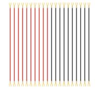PATIKIL Cable De Conexión Para Circuitos, 20 Pcs Conectores De Cable Para Circuitos Kit Básico Para Principiantes De Experimentos De Física Para Conexiones Eléctricas En Laboratorios De