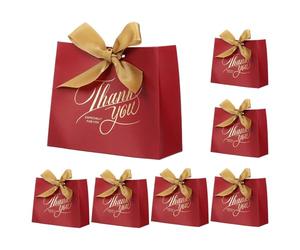 PATIKIL Cajas de regalo de agradecimiento de 5.5 x 2.4 x 5 pulgadas, 50 cajas de regalo de fiesta de dulces para boda, día de la madre, Pascua, aniversario, Navidad, graduación, celebración, cinta
