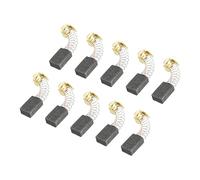 PATIKIL Carbón Cepillos 15x10x6mm para Eléctricos Motores Eléctrica Herramienta Angular Amoladora Mesa Sierra Repuesto Pieza Reparación, 10 Paquete