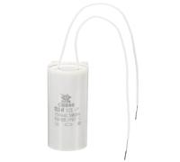 PATIKIL CBB60 12.5uf Condensador funcionamiento, 1 Uds CA 450V 2 Cables 50/60Hz Cilindro 60x30mm para Agua Bombas, Lavadoras Máquinas Motor Arranque