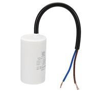 PATIKIL CBB60 12uf Condensador Funcionamiento del Motor, 1 Uds CA 450V 2 Cables 50/60Hz Cilindro 64x35mm Condensador de Arranque para Agua Bombas, Lavadoras Máquinas Motor Arranque