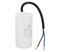 PATIKIL CBB60 50uf Condensador Funcionamiento del Motor,1 Uds CA 450V 2 Cables 50/60Hz Cilindro 97x50mm Condensador de Arranque para Agua Bombas, Lavadoras Máquinas Motor Arranque