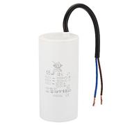 PATIKIL CBB60 55uf Condensador Funcionamiento del Motor,1 Uds CA 450V 2 Cables 50/60Hz Cilindro 105x49mm Condensador de Arranque para Agua Bombas, Lavadoras Máquinas Motor Arranque