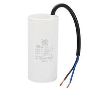 PATIKIL CBB60 60uf Condensador Funcionamiento del Motor,1 Uds CA 450V 2 Cables 50/60Hz Cilindro 105x49mm Condensador de Arranque para Agua Bombas, Lavadoras Máquinas Motor Arranque