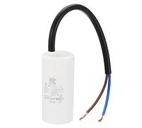 PATIKIL CBB60 6uf Condensador Funcionamiento del Motor,1 Uds CA 450V 2 Cables 50/60Hz Cilindro 64x30mm Condensador de Arranque para Agua Bombas, Lavadoras Máquinas Motor Arranque