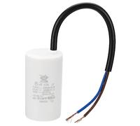 PATIKIL CBB60 8uf Condensador Funcionamiento del Motor,1 Uds CA 450V 2 Cables 50/60Hz Cilindro 64x35mm Condensador de Arranque para Agua Bombas, Lavadoras Máquinas Motor Arranque