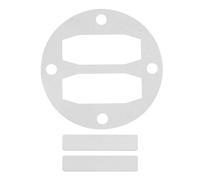 PATIKIL Central Neumática Compresor Partes, Reemplazo Flete Aire Compresor Cabezal Junta Kit Láminas Válvula Reemplazo