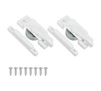 PATIKIL Cerraduras de Ventana, 2 Unidades de Cerraduras de Ventana de Acción de Leva de Aleación de Zinc con Pestillo a Presión, Repuesto de Pestillos de Ventana (Agujero Central)