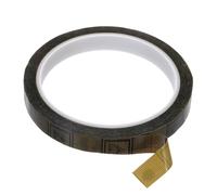 PATIKIL Cinta Antiestática, 2.36 Mil De Espesor, 1/2 Pulgada x 39 Yardas Adhesivo Conductor De Rejilla Cinta ESD Para Placa De Circuito Laptop Teléfono Móvil Partes Negro/Amarillo