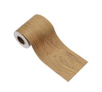 PATIKIL Cinta de Madera de Reparación, 5cm x 10m Parche Autoadhesivo Impermeable Realista Madera Grano Para Muebles Gabinetes Pisos Paredes Suelo, Teca Amarilla