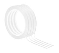 PATIKIL Cinta de Pizarra de 1/8" 4 Paquetes de Cinta de Borrado en Seco Delgada para Marcado de Gráficos Arte Diy Color Blanco