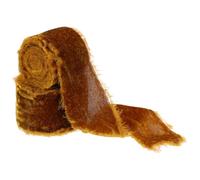 PATIKIL Cinta de Terciopelo Naranja Quemado, 1-1/2 Pulgada x 3 Yardas Cinta de Terciopelo Desgastada para Envoltura de Regalos Tela de Terciopelo para Coronas Ramos de Flores Lazos