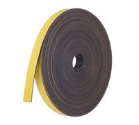 PATIKIL Cinta Magnética, 10m x 1cm Imanes Para Nevera Cinta Flexible Borrable Seca Etiqueta Magnética Adhesiva Para Manualidades Pizarra Blanca, Amarillo