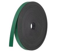 PATIKIL Cinta Magnética De Refrigerador, 32.8 Pies X 0.4" Cinta Magnética Flexible Para Escribir Y Borrar En Seco Con Hoja Adhesiva Para Manualidades, Pizarra Blanca, Verde