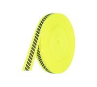 PATIKIL Cinta Reflectante, 20mm x 45m Tela De Alta Visibilidad Tira Florescente Cinta De Tejido Para Coser Cinta De Seguridad Advertencia Para Bolsas Ropa Impermeables, Amarillo (150 Pies)