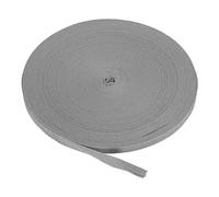 PATIKIL Cintas de sesgo de algodón 1 cm 45 m cinta de algodón de sarga cinta de encuadernación cinta espina pescado para costura regalo envoltura manualidades bricolaje oscuro gris