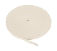 PATIKIL Cintas de sesgo de algodón 1 cm 45 m cinta de algodón sarga cinta encuadernación cinta espina pescado para costura regalo envoltura manualidades bricolaje beige