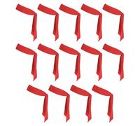 PATIKIL Cintas para Cabeza Bandas para Cabeza, 14 Pcs Banda Ninja Karate Ajustable Cinta Deportiva para Sudor para Hombres Mujeres Correr Tenis Yoga, Rojo Brillante