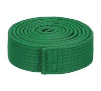 PATIKIL Cinturón de Ranking de Taekwondo 4cm x 2.2m, Poliéster Marciales Artes Judo Karate Cinturón para Entrenador Enseñanza Práctica, Verde