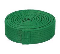 PATIKIL Cinturón de Ranking de Taekwondo 4cm x 2.4m, Poliéster Marciales Artes Judo Karate Cinturón para Entrenador Enseñanza Práctica, Verde