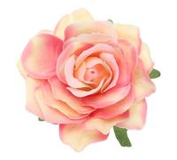 PATIKIL Clips de Pelo Boho de Rosa, Broches de Tela con Flores para Mujeres, Accesorios para Ropa de Vestir de Fiesta de Boda Baile Regalos de San Valentín, Color Melocotón Rosa